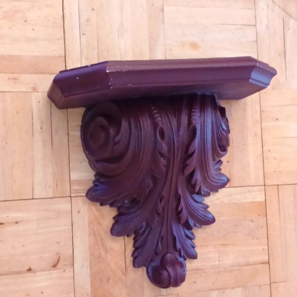 Wall shelf sconce wall decor